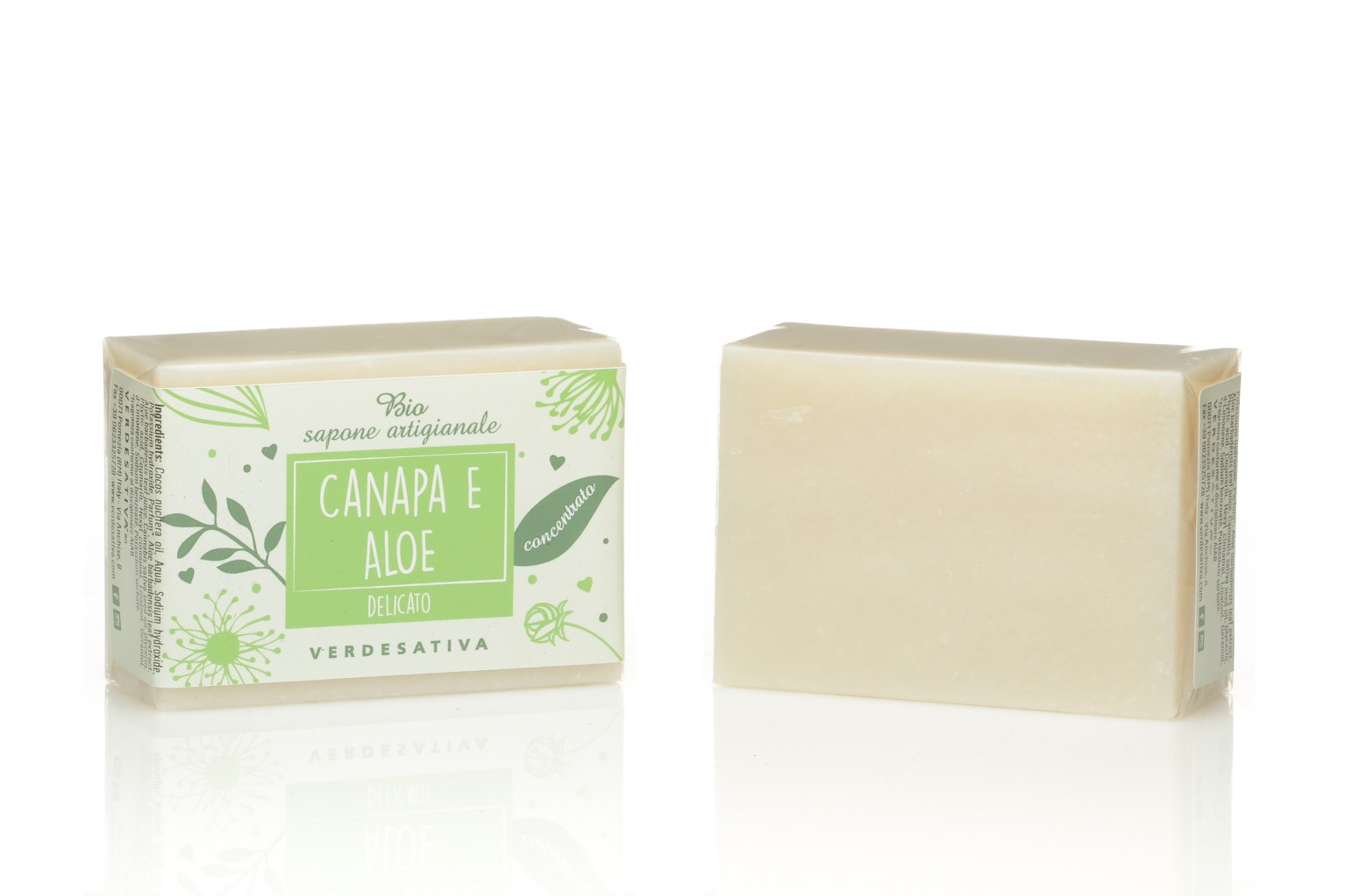 8150 sapone canapa ed Aloe HR